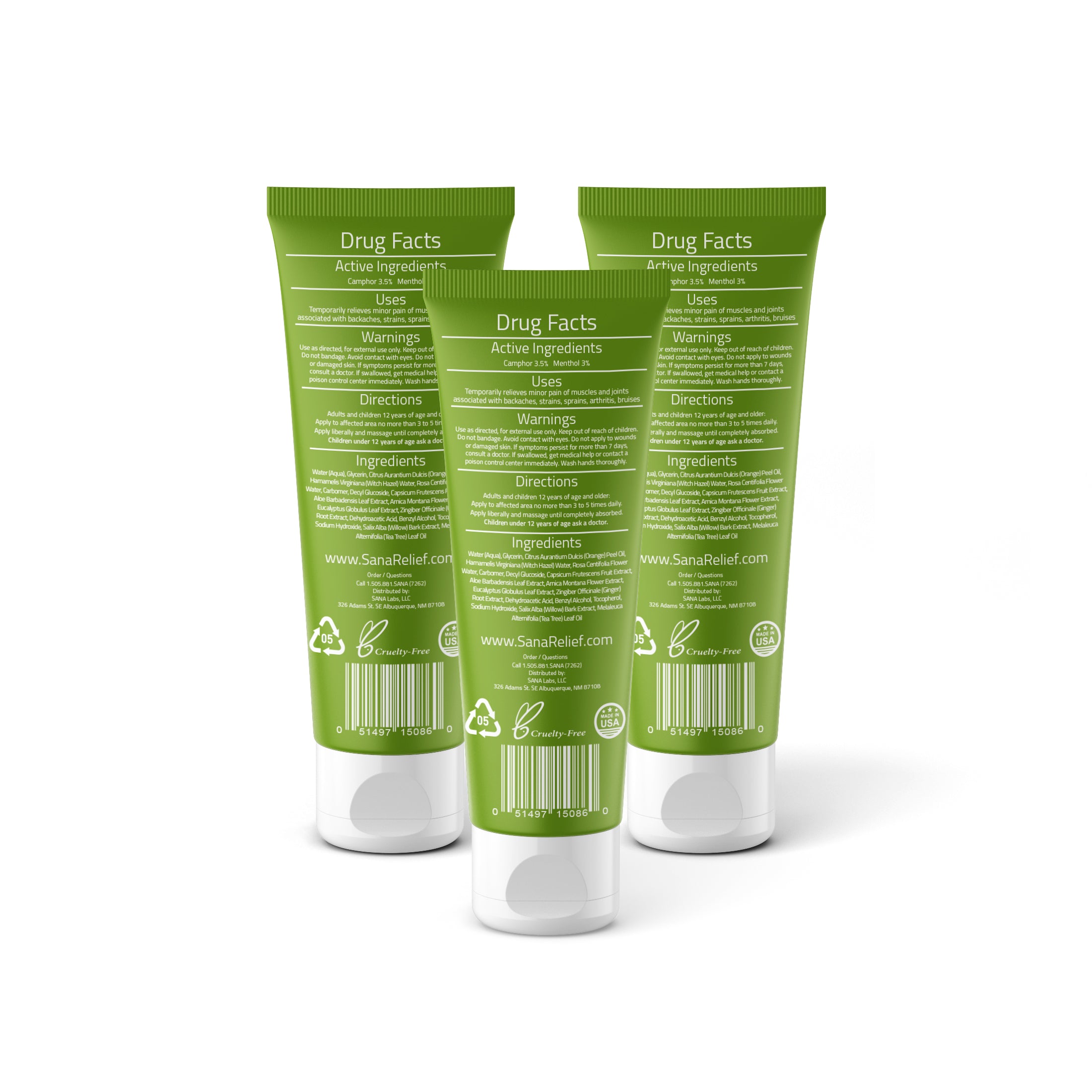 SANA Relief, SANA, Topical, Pain Relief, Natural